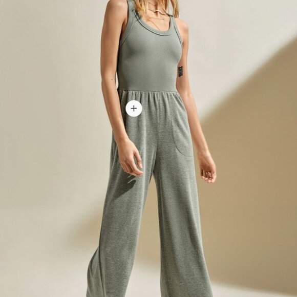 Prana Cozy Up Bayjour Jumpsuit - Charcoal Heather - S - Picture 6 of 6